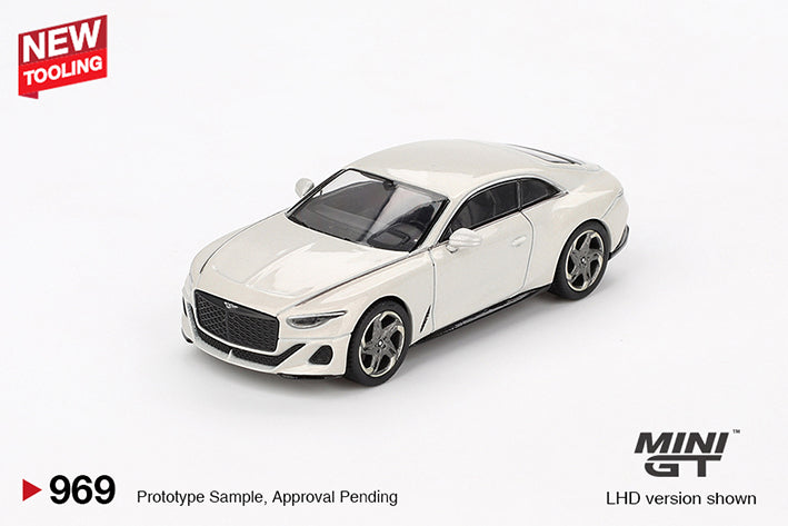 (Preorder) Mini GT 1:64 Bentley Batur Bonneville Pearl