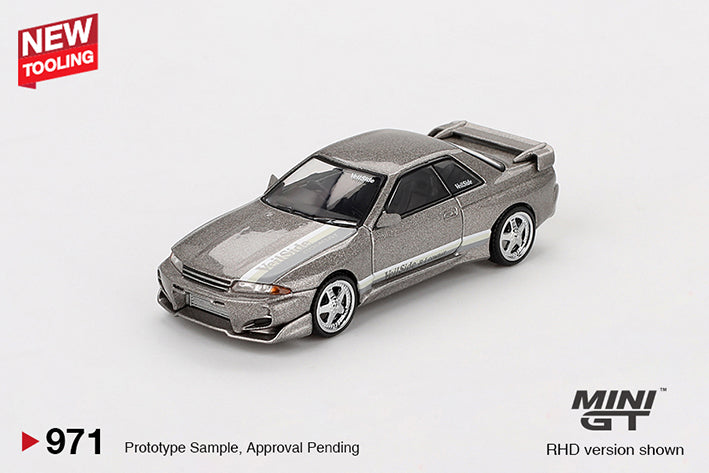 (Preorder) Mini GT 1:64 Nissan Skyline GT-R (R32) Veilside Combat C-I Veilside Combat Grey