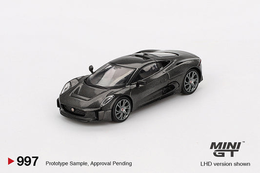 (Preorder) Mini GT 1:64 Jaguar C-X75 Test Car - Carbon Fiber