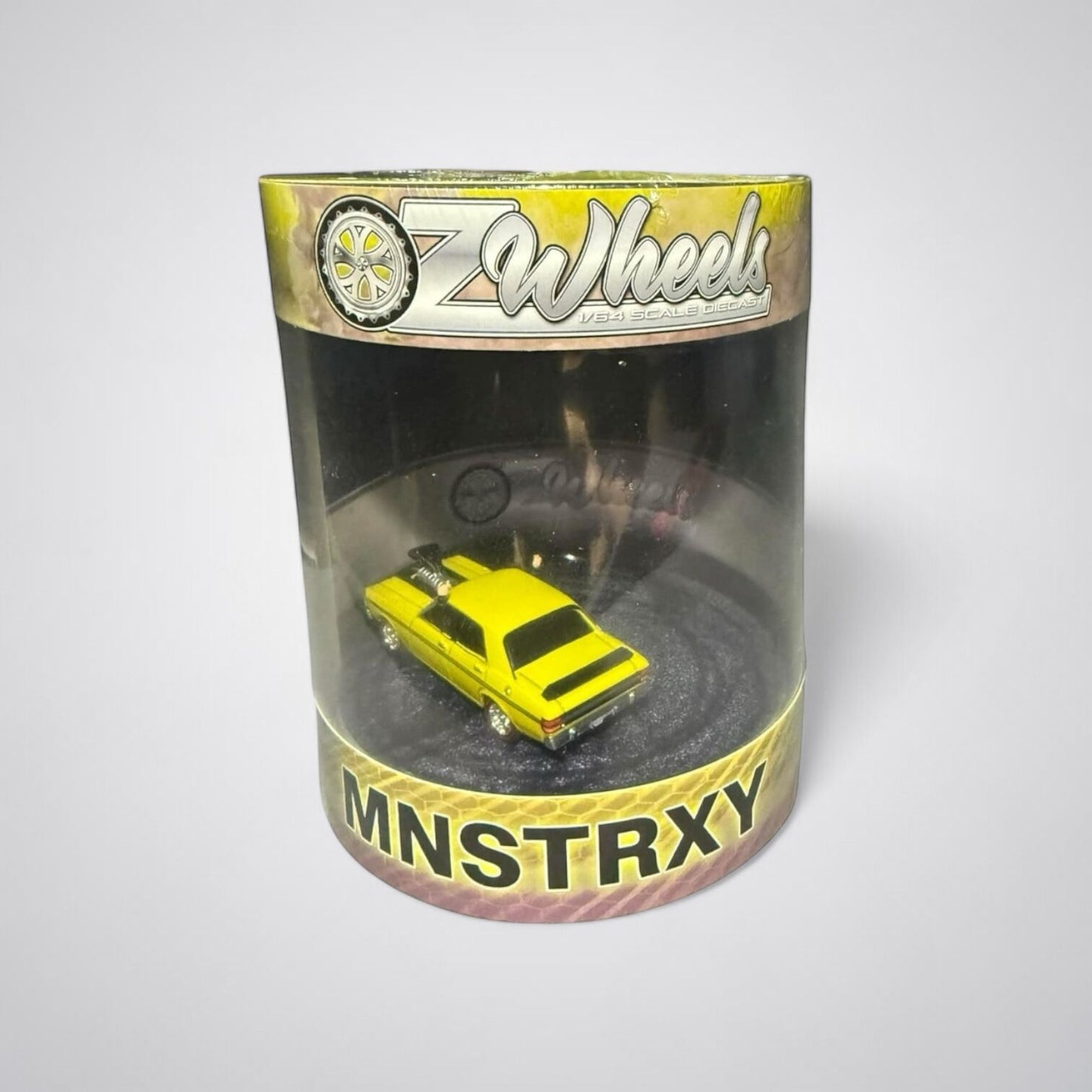 OZ Wheels 1:64 MNSTR XY – The Burnout Legend (Cylinder Style)