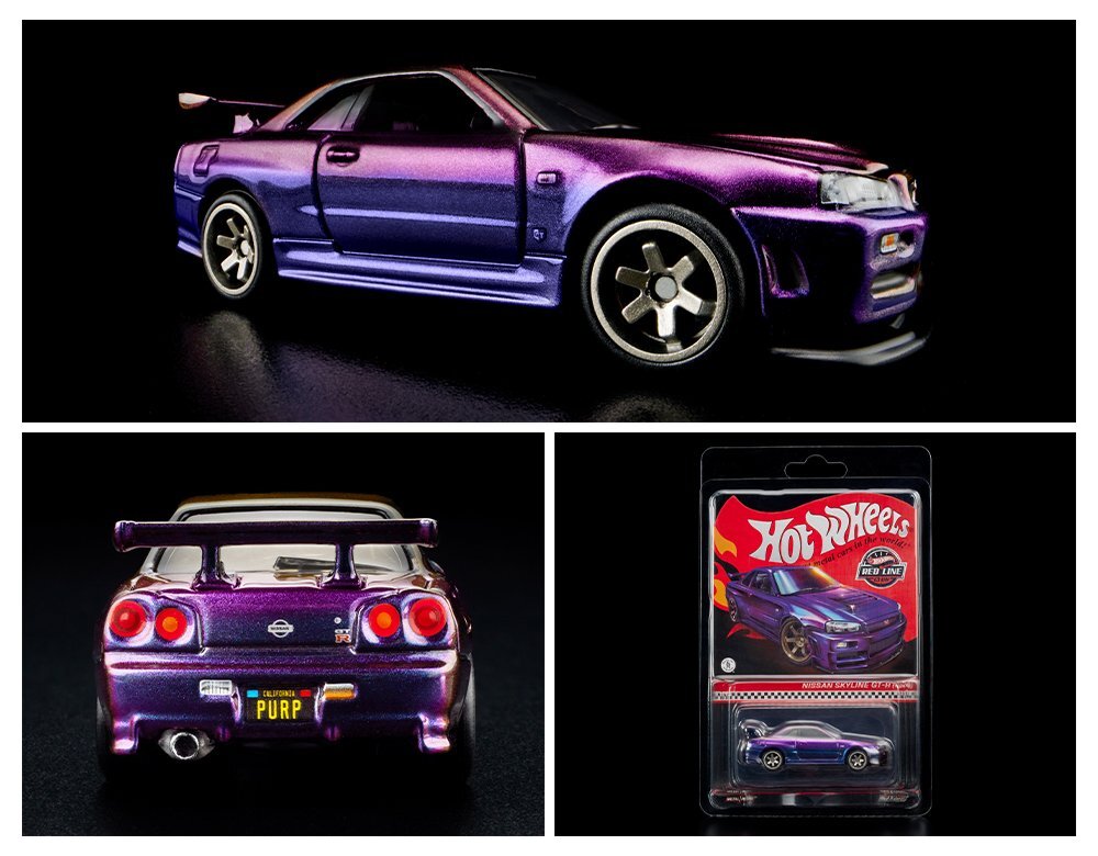 Hot Wheels 2024 RLC Exclusive Nissan Skyline GT-R BNR34