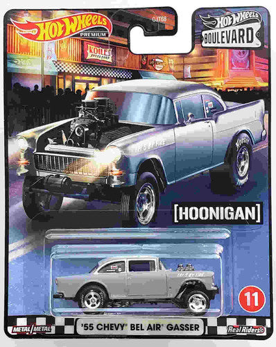 Hot Wheels Premium Boulevard '55 Chevy Bel Air Gasser #11