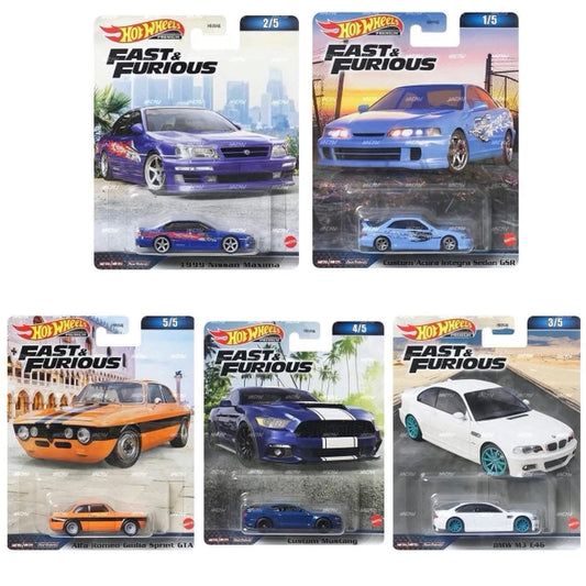 Hot Wheels 1:64 Fast & Furious 2023 C Case Assortments Set