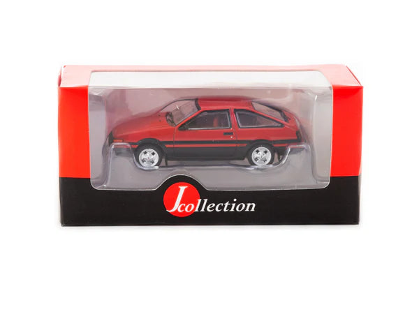 Tarmac Jcollection 1:64 Sprinter Trueno (AE86) Red/Black Model Car