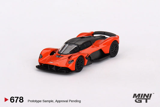 Mini GT Aston Martin Valkyrie Maximum Orange