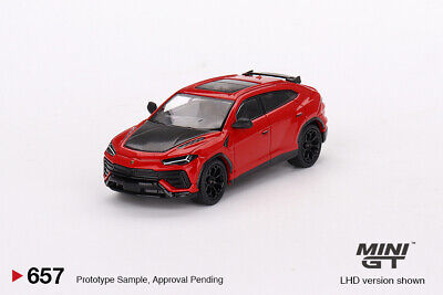 Mini GT 1:64 Lamborghini Urus Performante Rosso Mars RHD