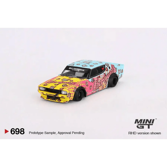 (Preorder) Mini GT 1:64 Nissan Skyline Kenmeri Liberty Walk Kuma