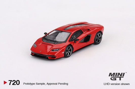 (Preorder) Mini GT 1:64 Lamborghini Countach LPI 800-4 Rosso Mars