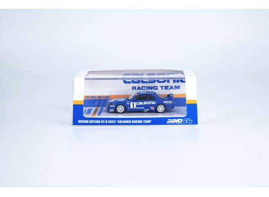 INNO64 1:64 NISSAN SKYLINE GT-R (R32) "Calsonic Racing Team"