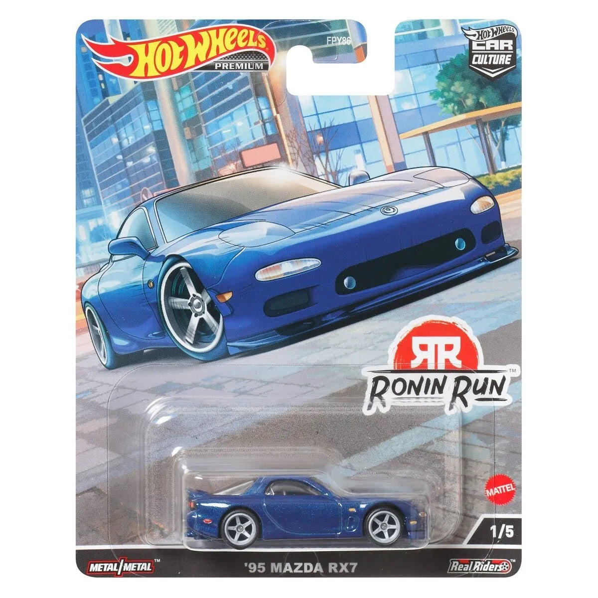 Hot Wheels Car Culture Ronin Run '95 Mazda RX-7 FD