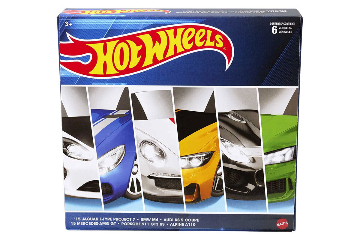 Hot Wheels European Classics Car Culture Set - Set of 6