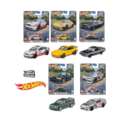 Hot Wheels Boulevard #81-85 Set of 5