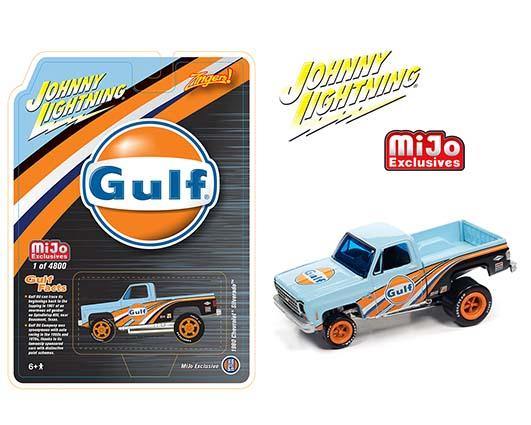 Johnny Lighting 1:64 MiJo Chevy 1980 Silverado Zinger GULF