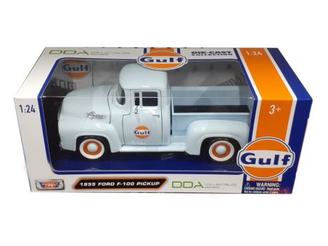 DDA Motor Max 1:24 Scale Gulf 1955 Ford F-100 Pickup Truck