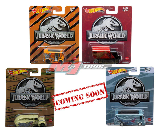 Hot Wheels 1:64 Pop Culture 2022 Q Case Jurassic World