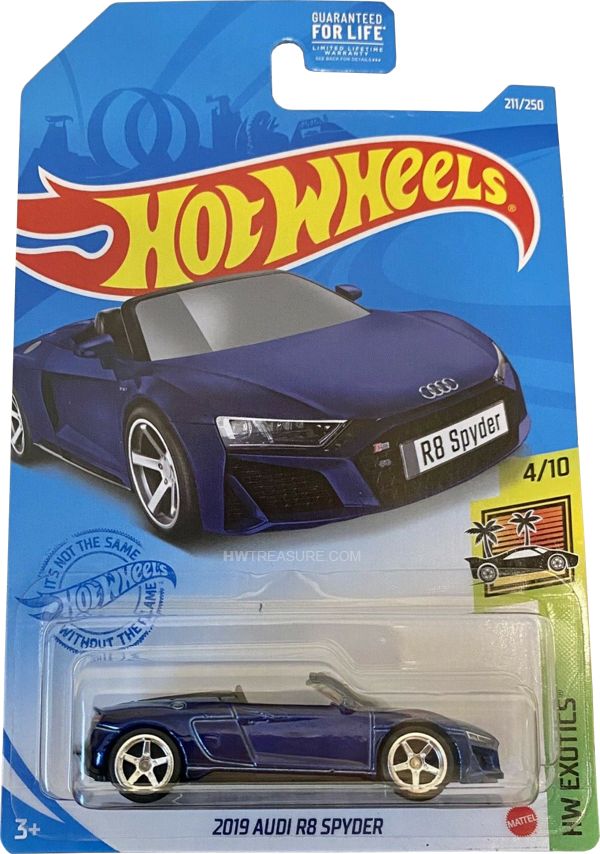 Hot Wheels 2021 Super Treasure Hunt 2019 Audi R8 Spyder