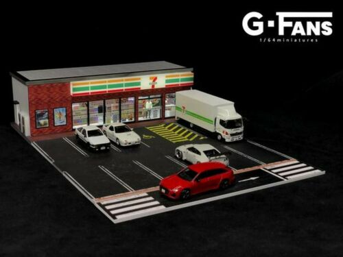 G-Fans Diorama 7 Eleven (car models and figures NOT included)