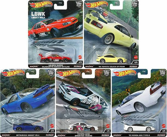 Hot Wheels 1:64 Car Culture 2022 L Case Mountain Drifters