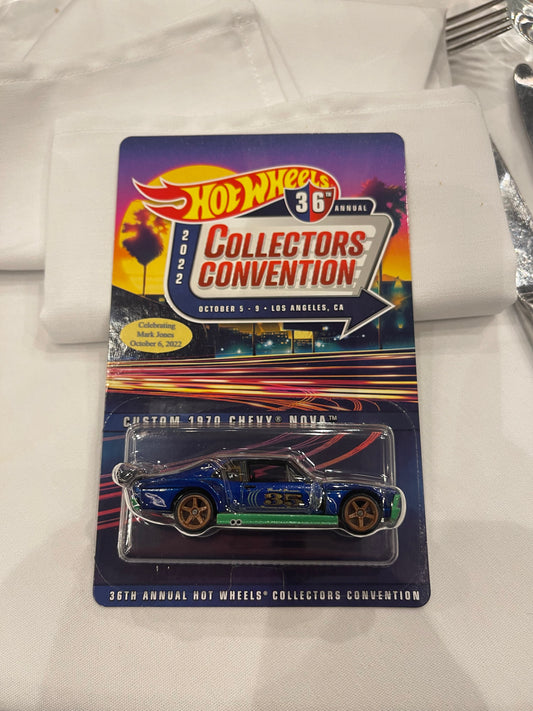 2022 36th Annual Convention Dinner Car Custom 1970 Chevy Nova