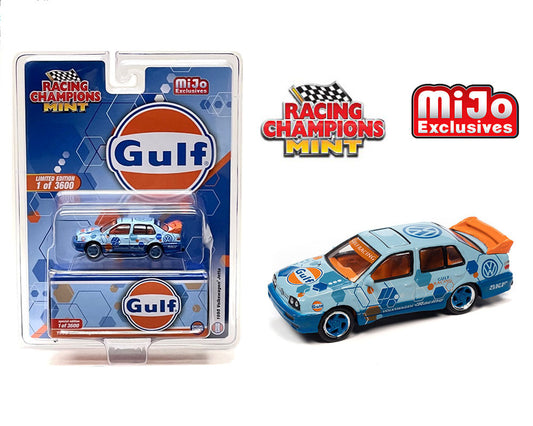 Racing Champions 1:64 1995 Volkswagen Jetta Gulf Racing – Mijo Exclusives – Limited 3,600 Pieces